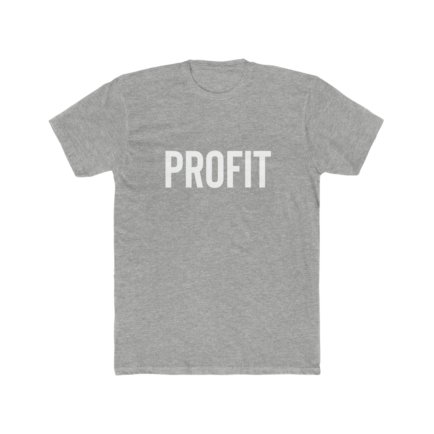 Profit Graphic Tshirt Design Graphic Tee Comfortable Cotton Crew Tee