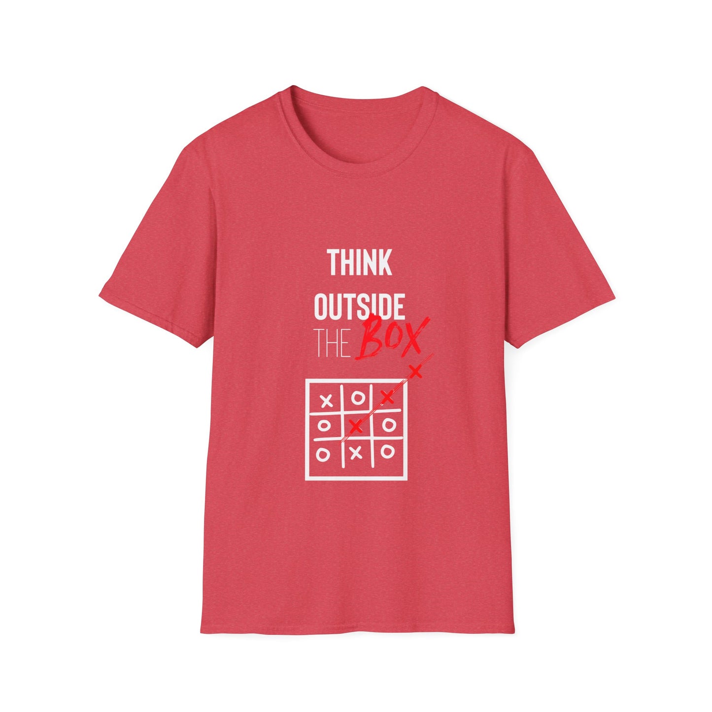 Think Outside The Box Tshirt Unisex Softstyle T-Shirt