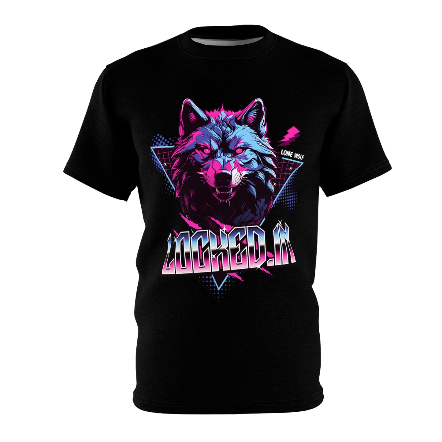 Lone Wolf Ones Self Graphic Tee Shirt Vibrant Classic Tshirt Unisex Cut & Sew Tee (AOP)