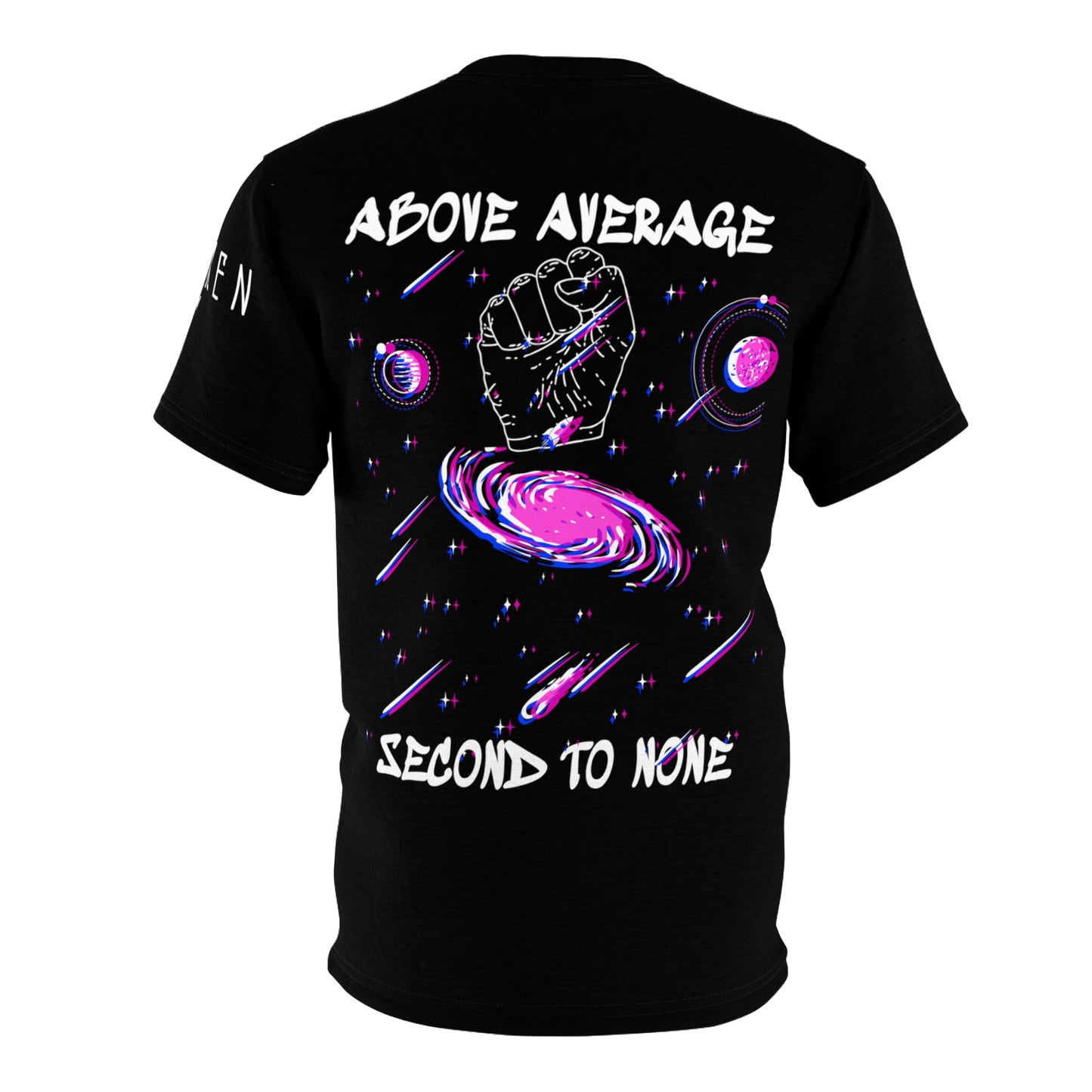 Above Average Graphic Tshirt Unisex Cut & Sew Tee (AOP)