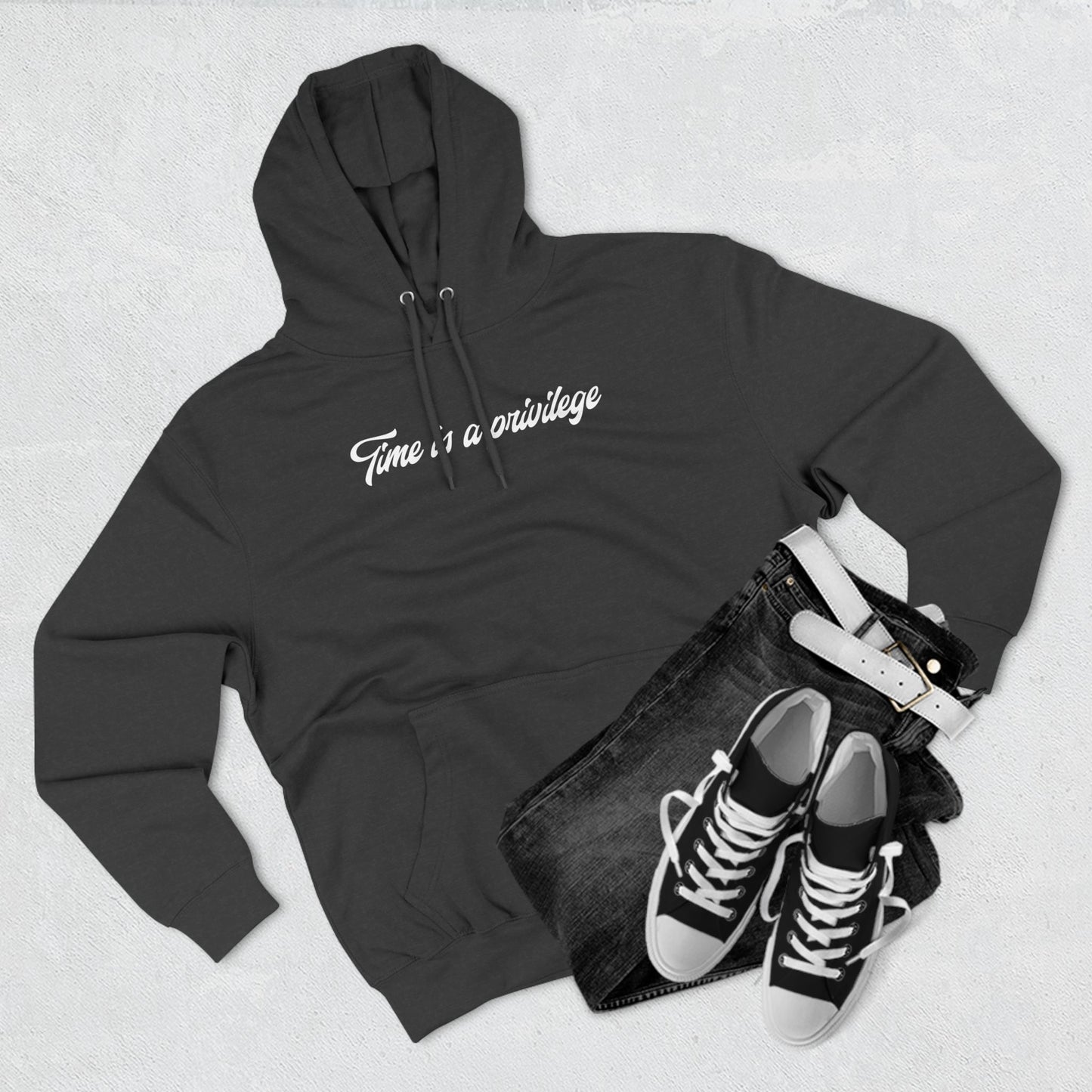 Time is a Privilege - Graphic Hoodie