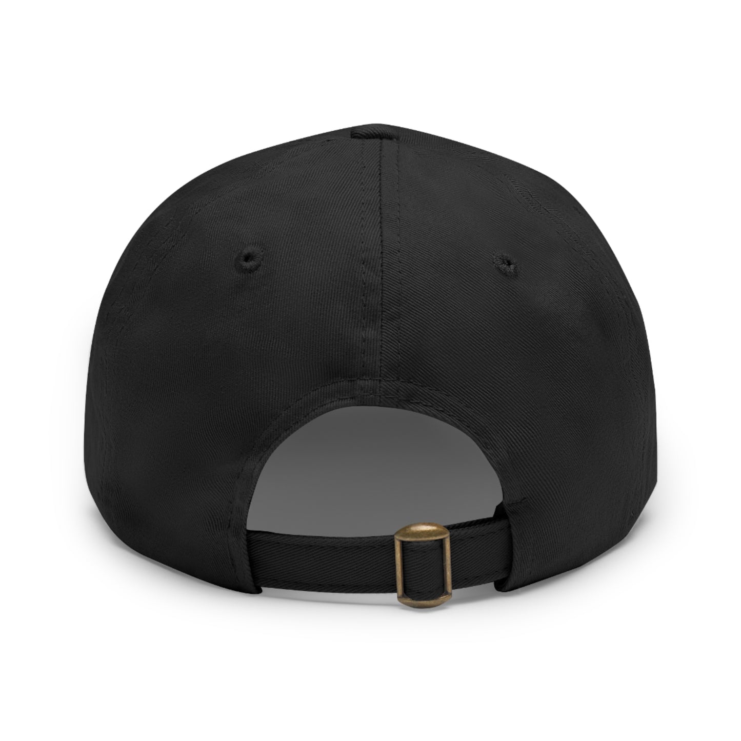 Dad Hat with Leather Patch