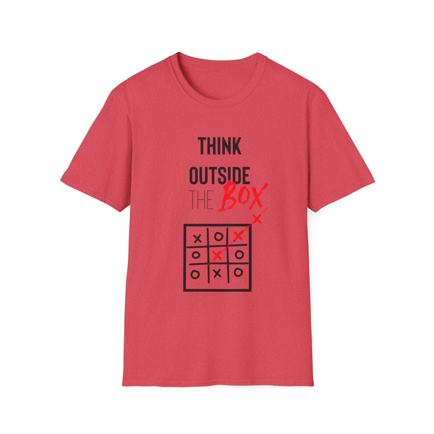 Think Outside The Box T-shirt Unisex Softstyle T-Shirt