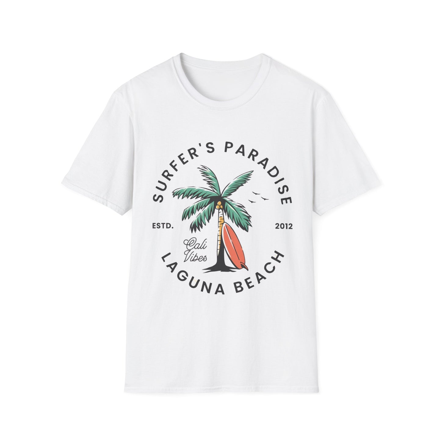 Surfers Paradise Graphic Tshirt Unisex Softstyle T-Shirt