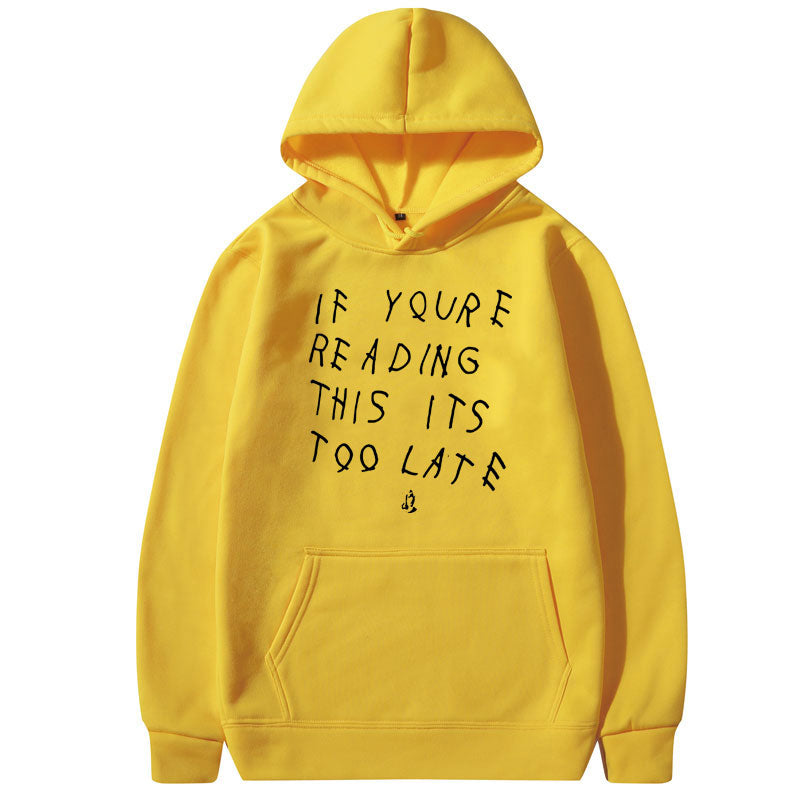 Drake Letter Hoodie