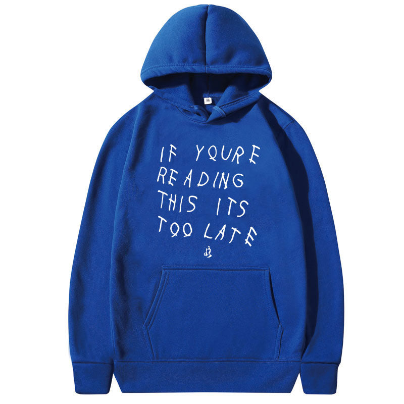 Drake Letter Hoodie