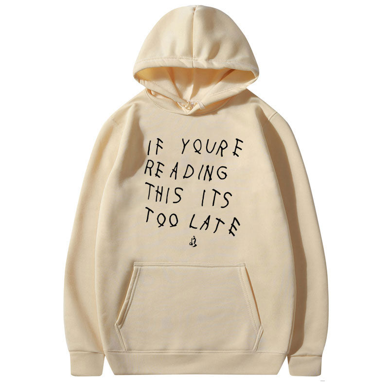 Drake Letter Hoodie