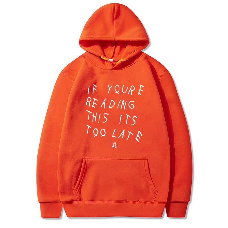 Drake Letter Hoodie